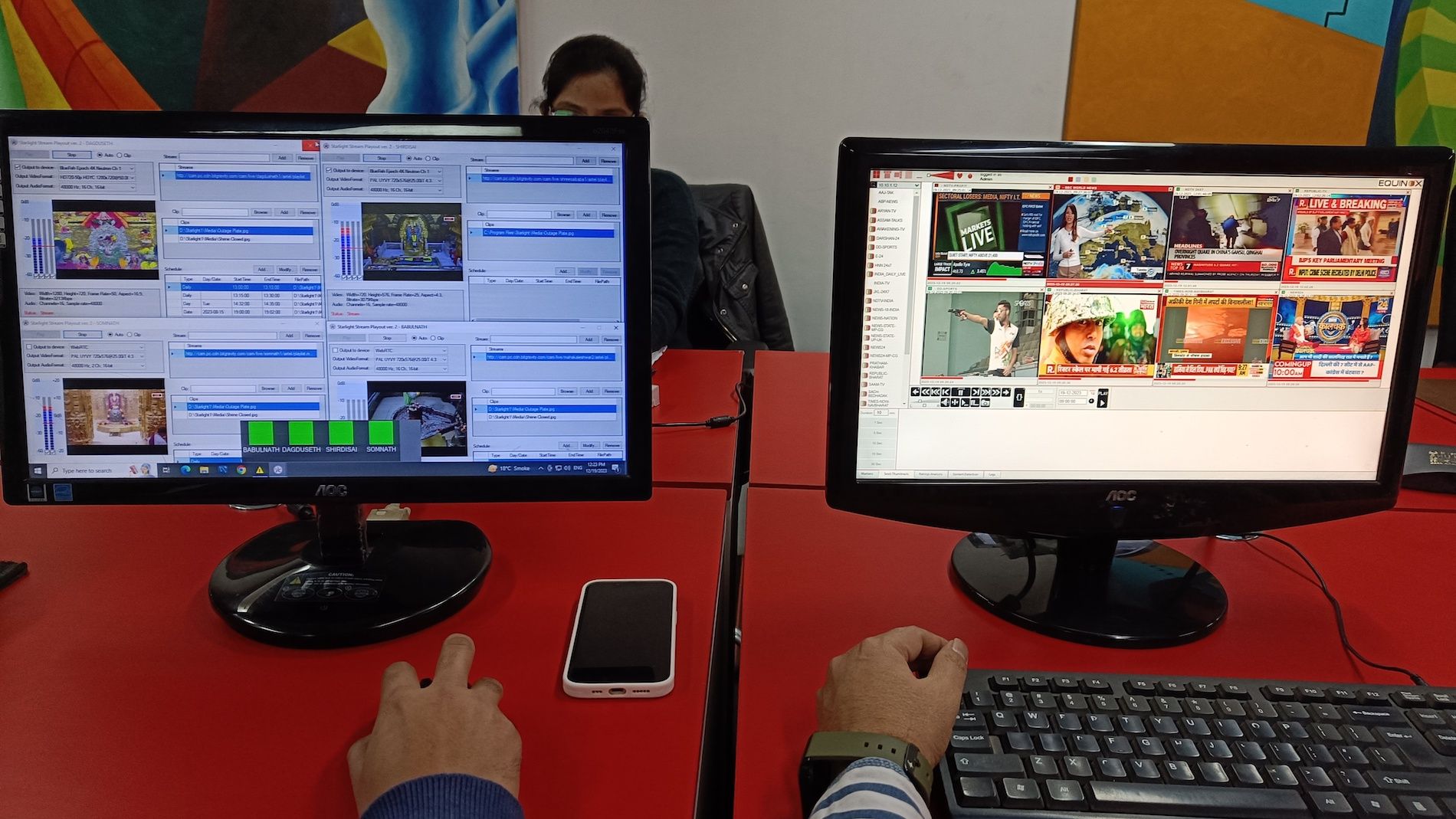 Video SDK: playout and graphics for Astech Systems, India