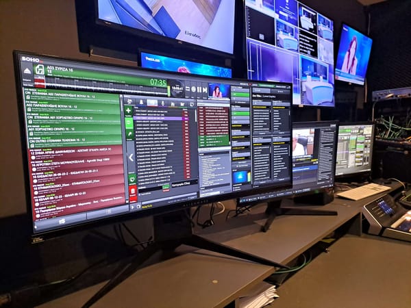 broadcast studio setup